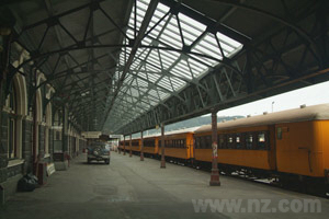 Platform and Taieri Gorge Railways Train
